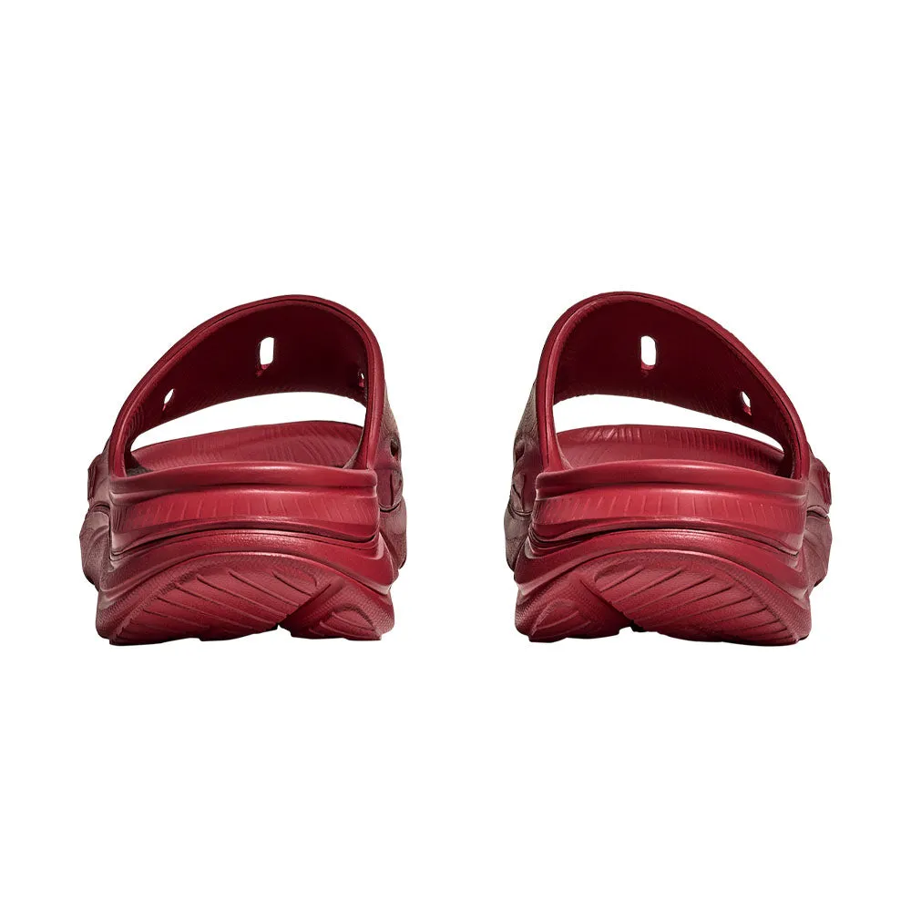 HOKA Ora Recovery Slide 3 Unisex Sandals Red - HO229SH110ELTH