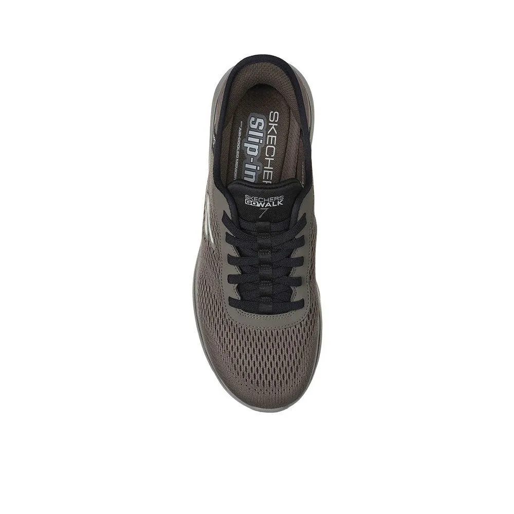 SKECHERS Men Training Shoes Slip-ins®: GO WALK 7™ - Free Hand 2 Brown - SK108SH757EFTH