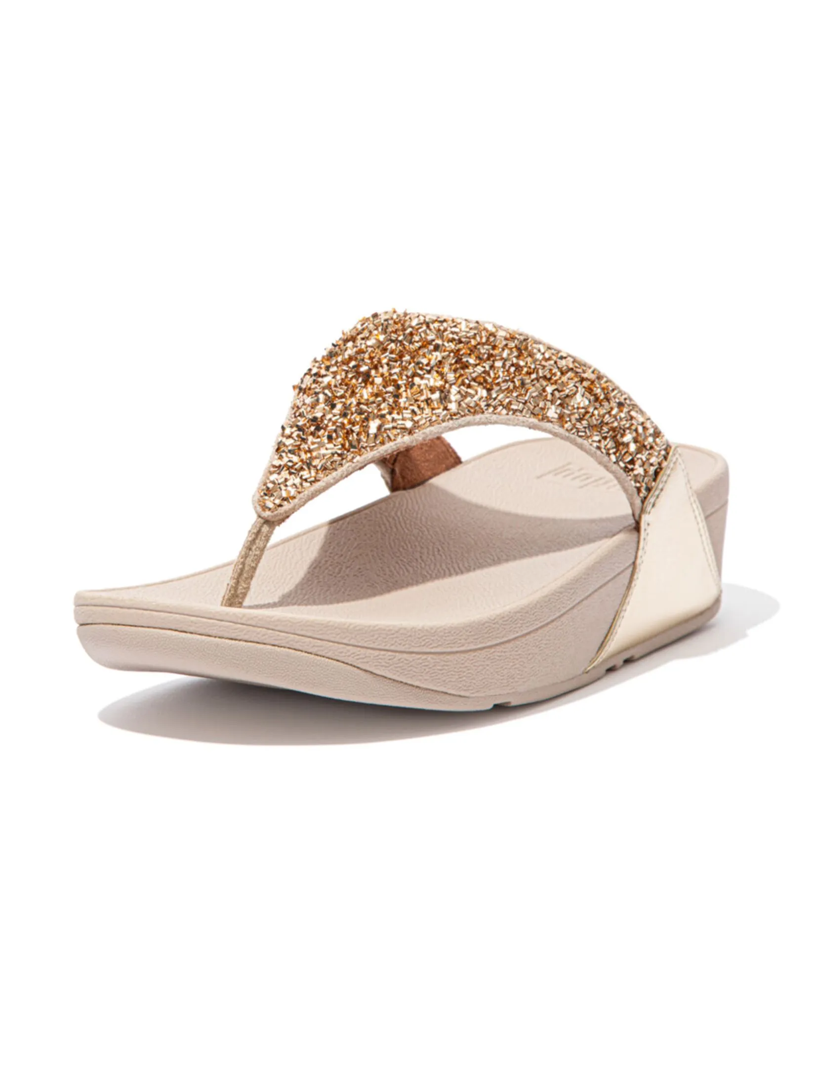FitFlop™ WOMEN'S COMM-LULU SHIMMERFOIL GOLD