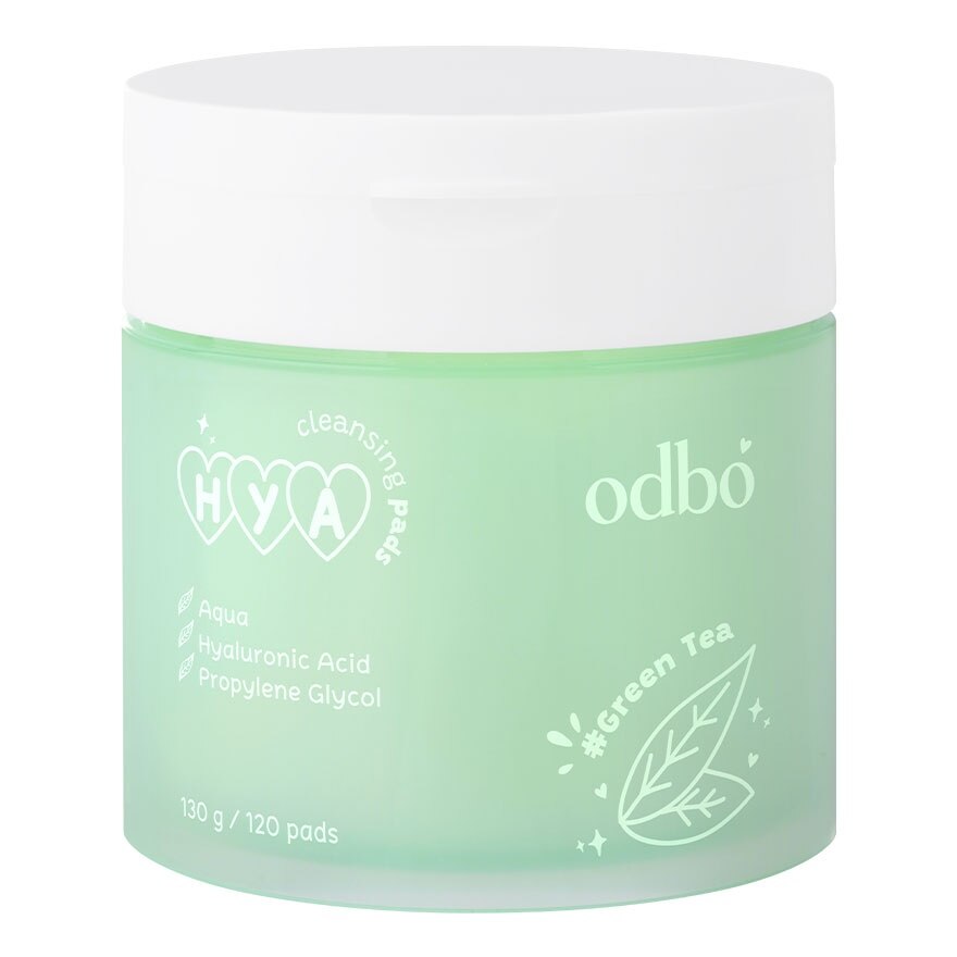 Odbo Hya Cleansing Pads 120 Pads 01 Green Tea Scent