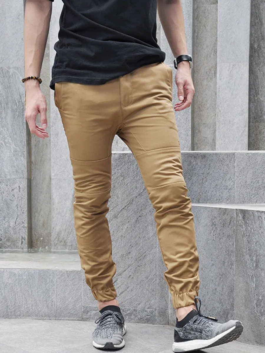 SIMPLE&RAW Jason Jogger Pants Sk823-Br-26 Brown