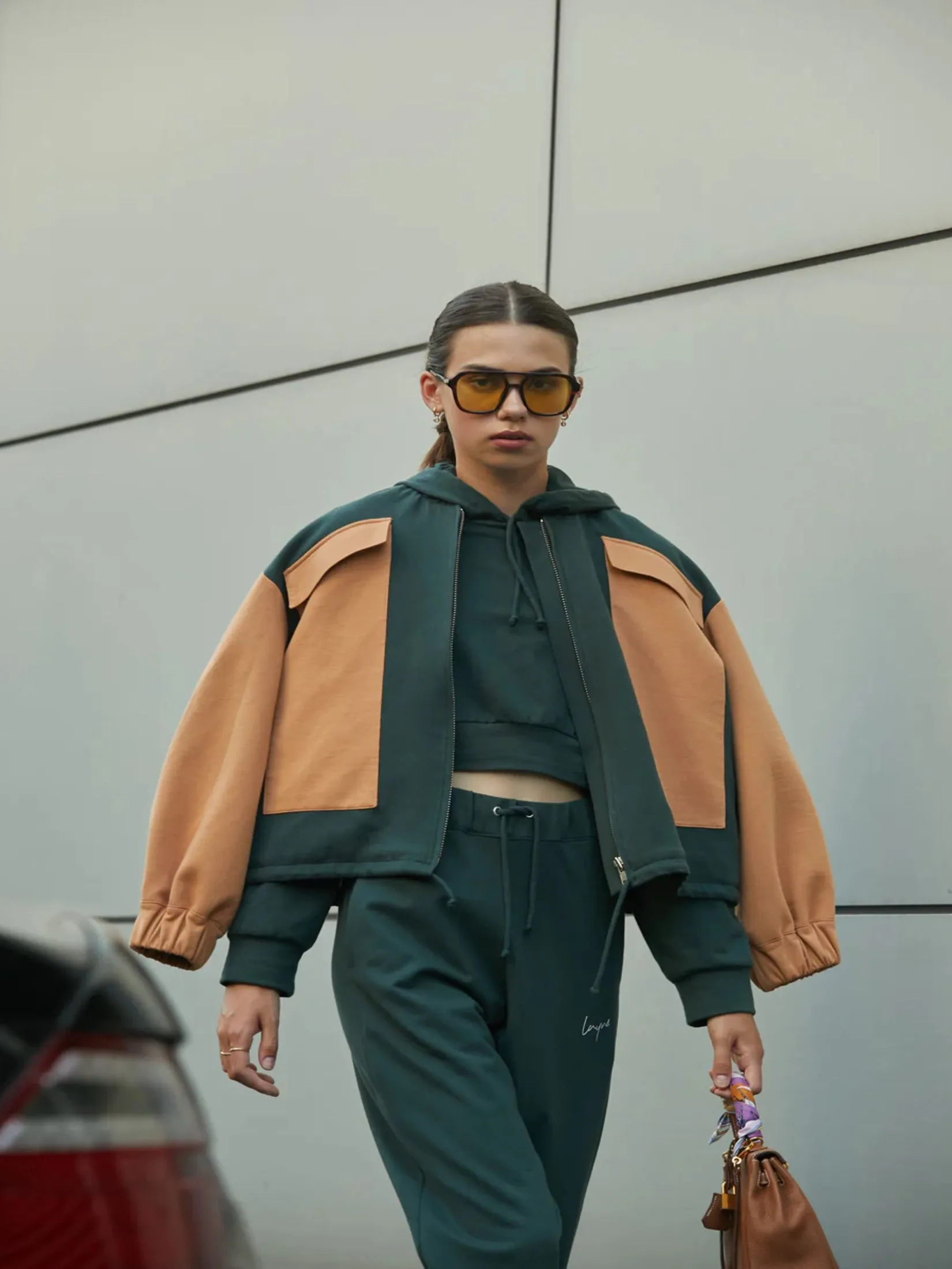 LAYNE LAYNE LUCA JACKET IN GREEN