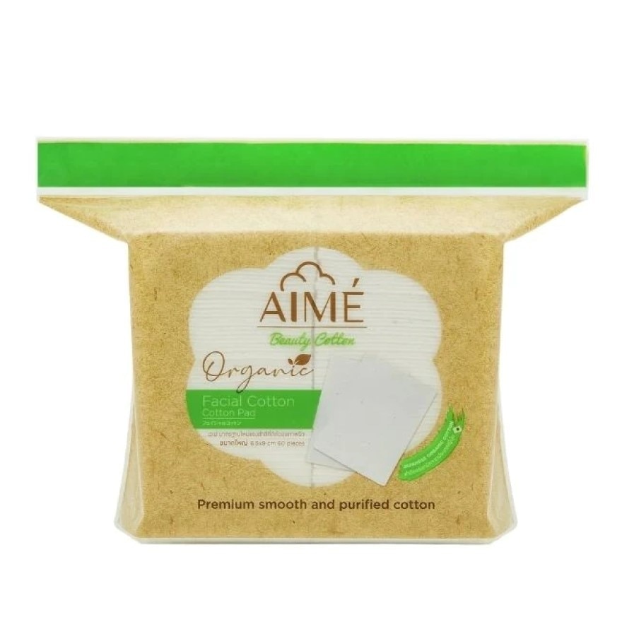 AIME Organic Cotton Pad 60 Pcs