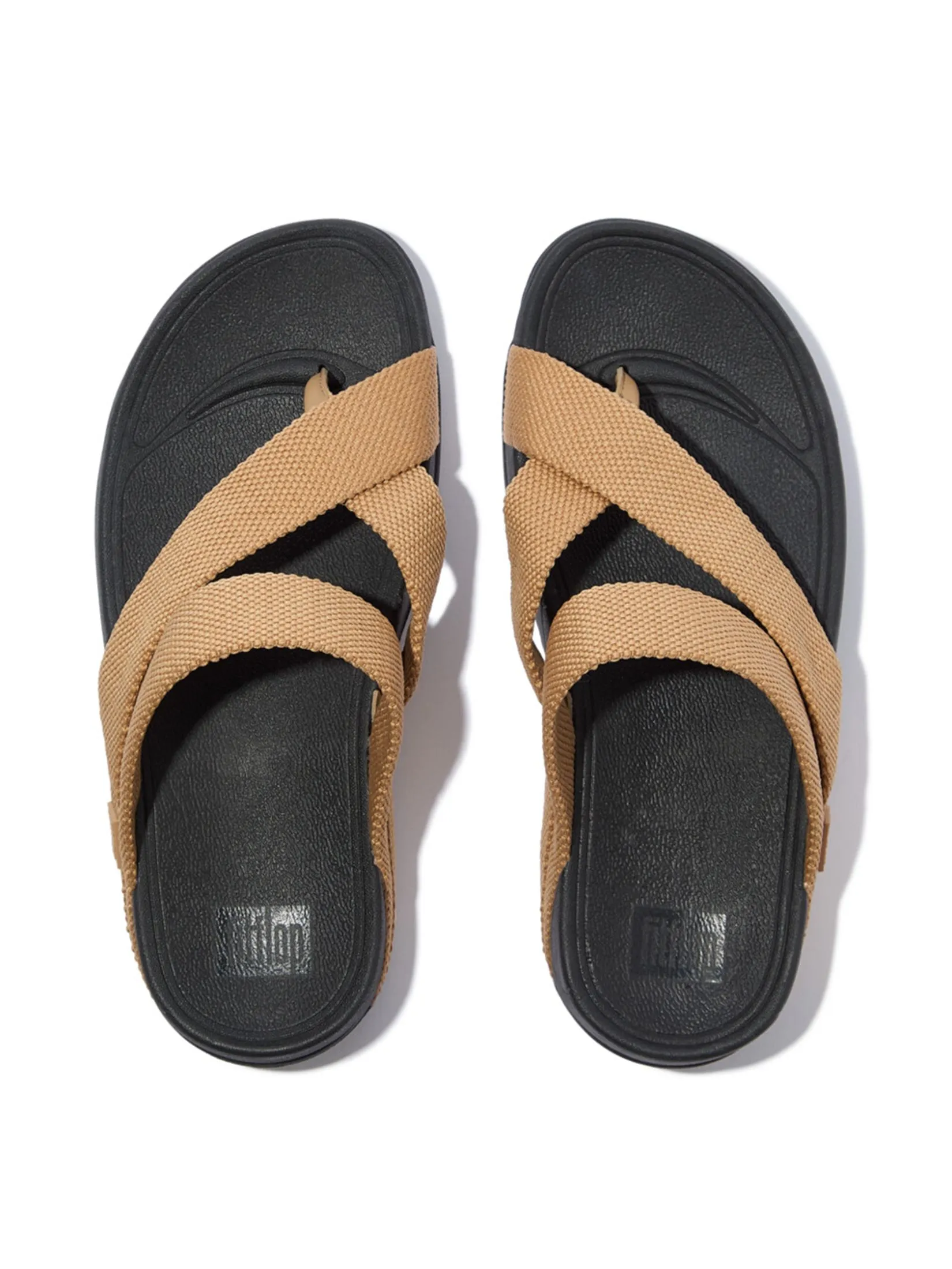 FitFlop™ MEN'S SLING WEAVE BEIGE