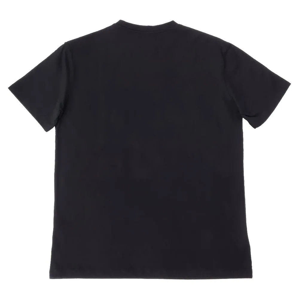 BROWNE & CO. Black Cotton T-shirt