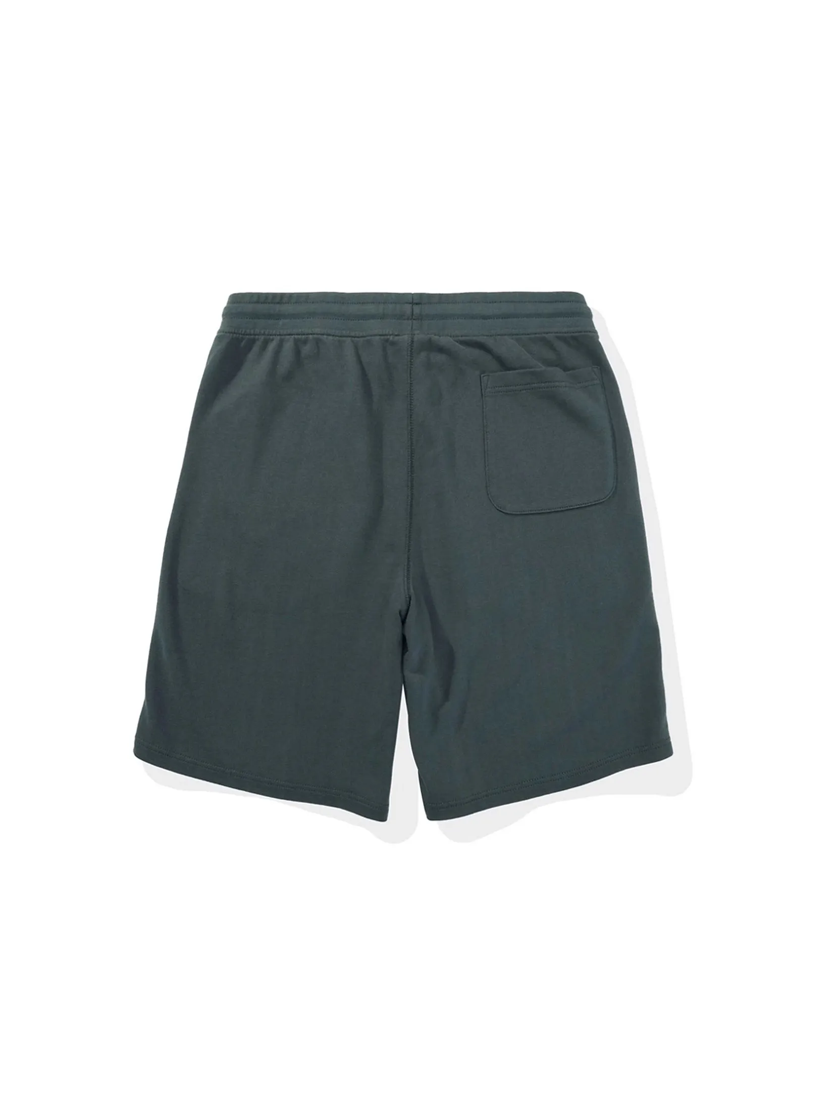 AMERICAN EAGLE MEN 7780 INTL HERITAGE SWEAT SHORT 315 CAMPER GREEN
