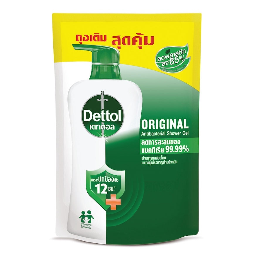 Dettol Shower Gel Original Antibacterial Refill 370 G.