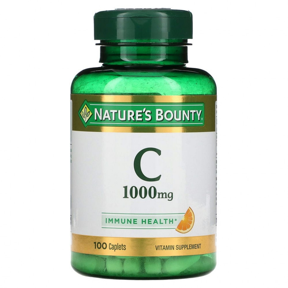 Nature's Bounty, витамин C, 1000 мг, 100 капсул - NRT-01707-1000 мг | 100 шт.