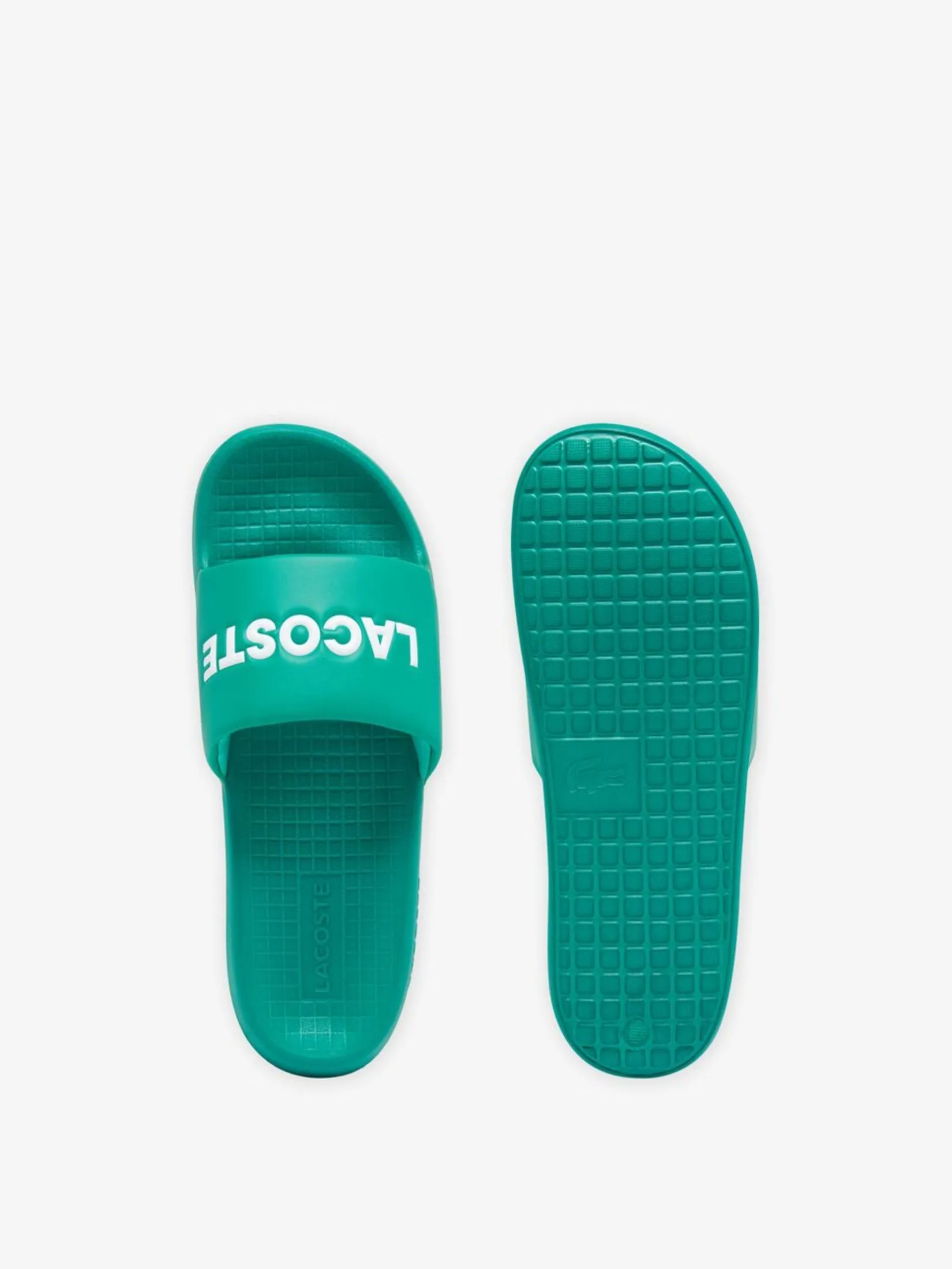 LACOSTE Men’s Serve Slide 1.0 Green