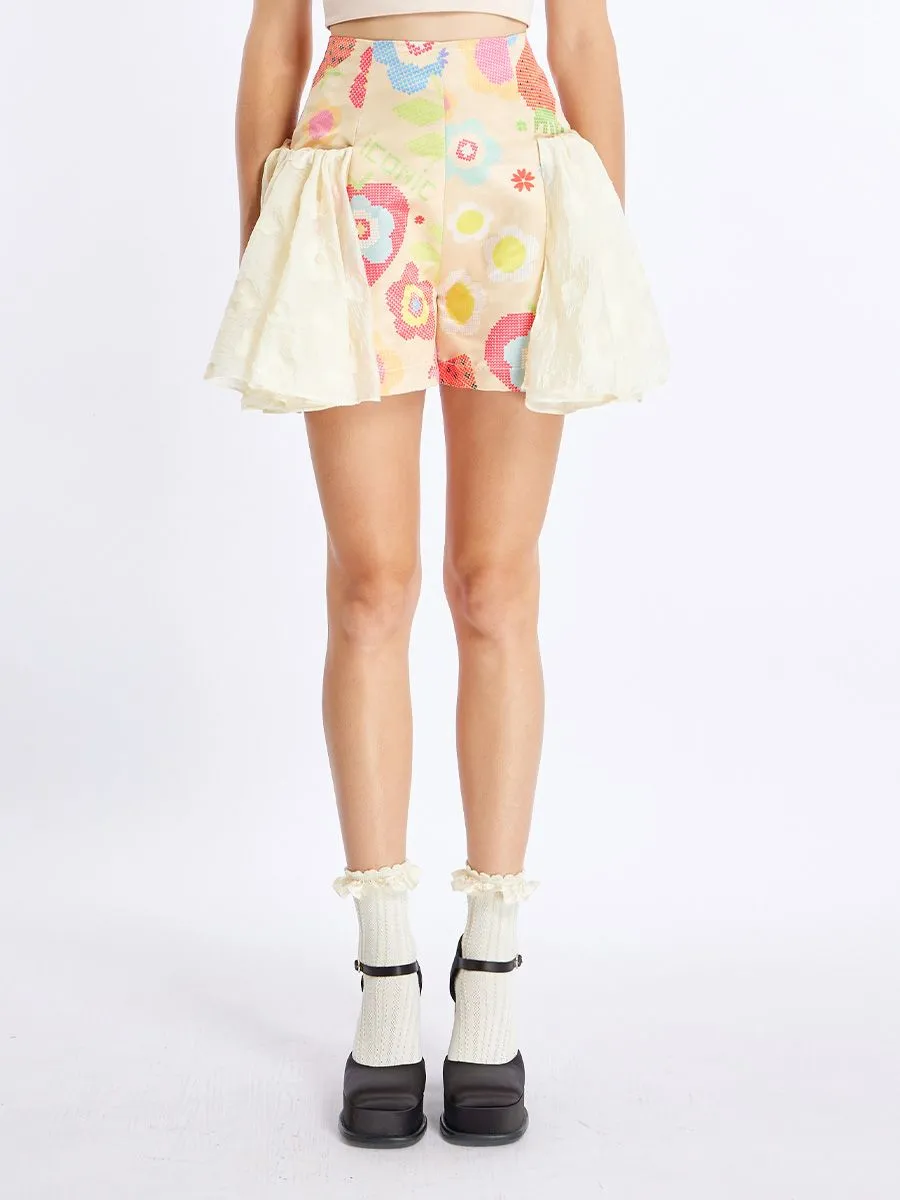 ICONIC WOMAN CREAM PRAIRIE SHORTS