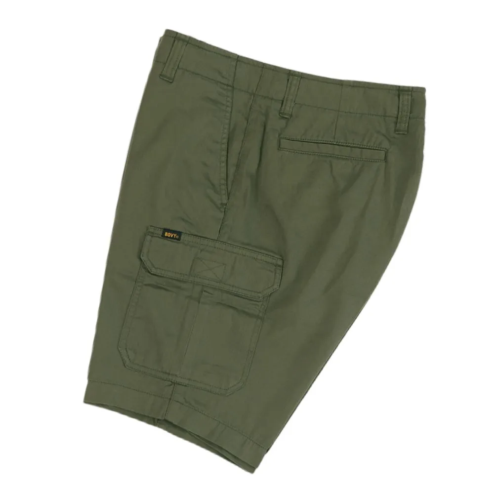 BOVY Men Shorts CARGO SLIM GREEN