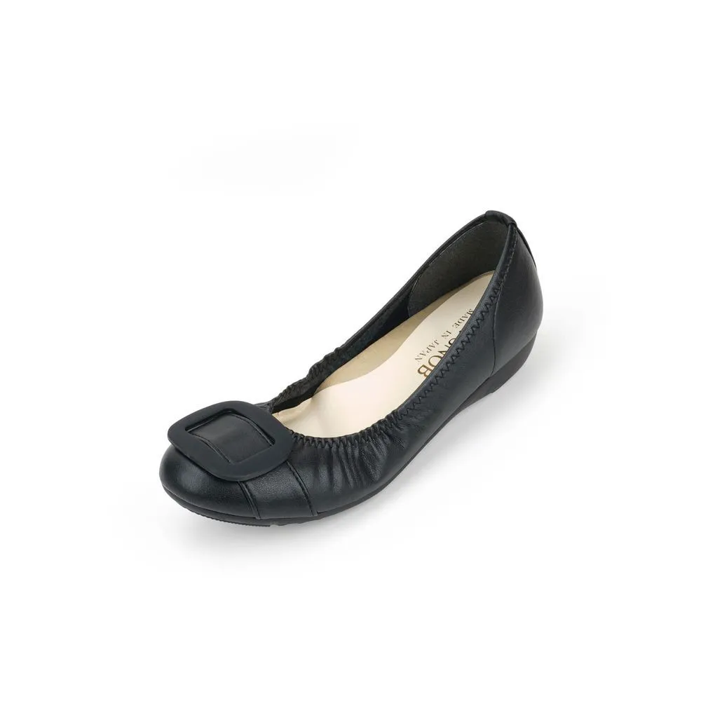 JOLI SNOB Black Comfort Flat ACT-39081