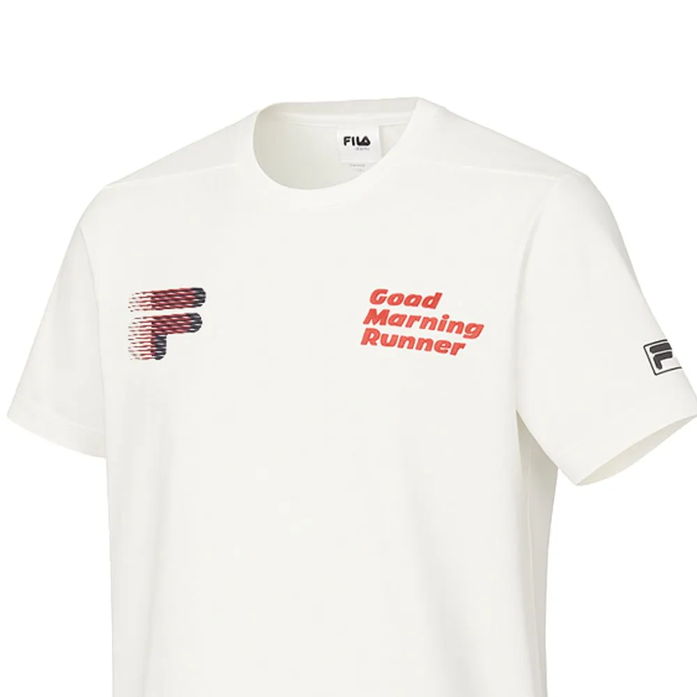 FILA Men Training T-Shirt FS2RSH0046X White - FI039AP061EMTH