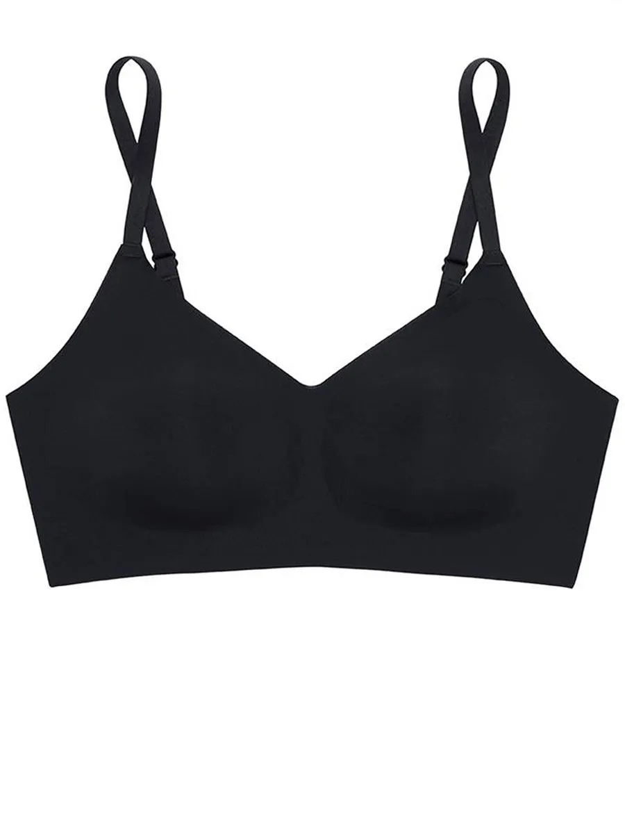 SABINA [Online Exclusive]  Soft Collection Wireless Bra - Black