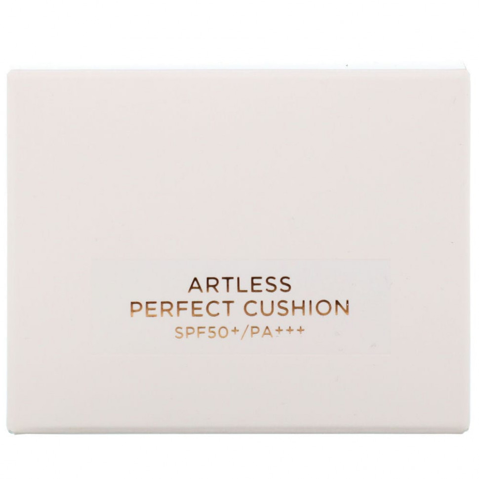 Heimish, Artless Perfect Cushion, легкое тональное средство с запасным блоком, SPF 50+/PA+++, оттенок 23 натуральный бежевый, 2 шт. по 13 г