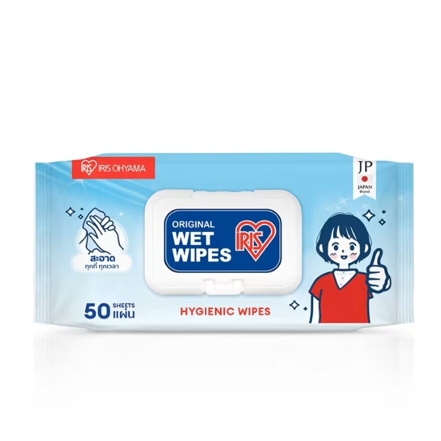Iris Ohyama Original Wet Wipes 50 Sheet (TWTYJH50)