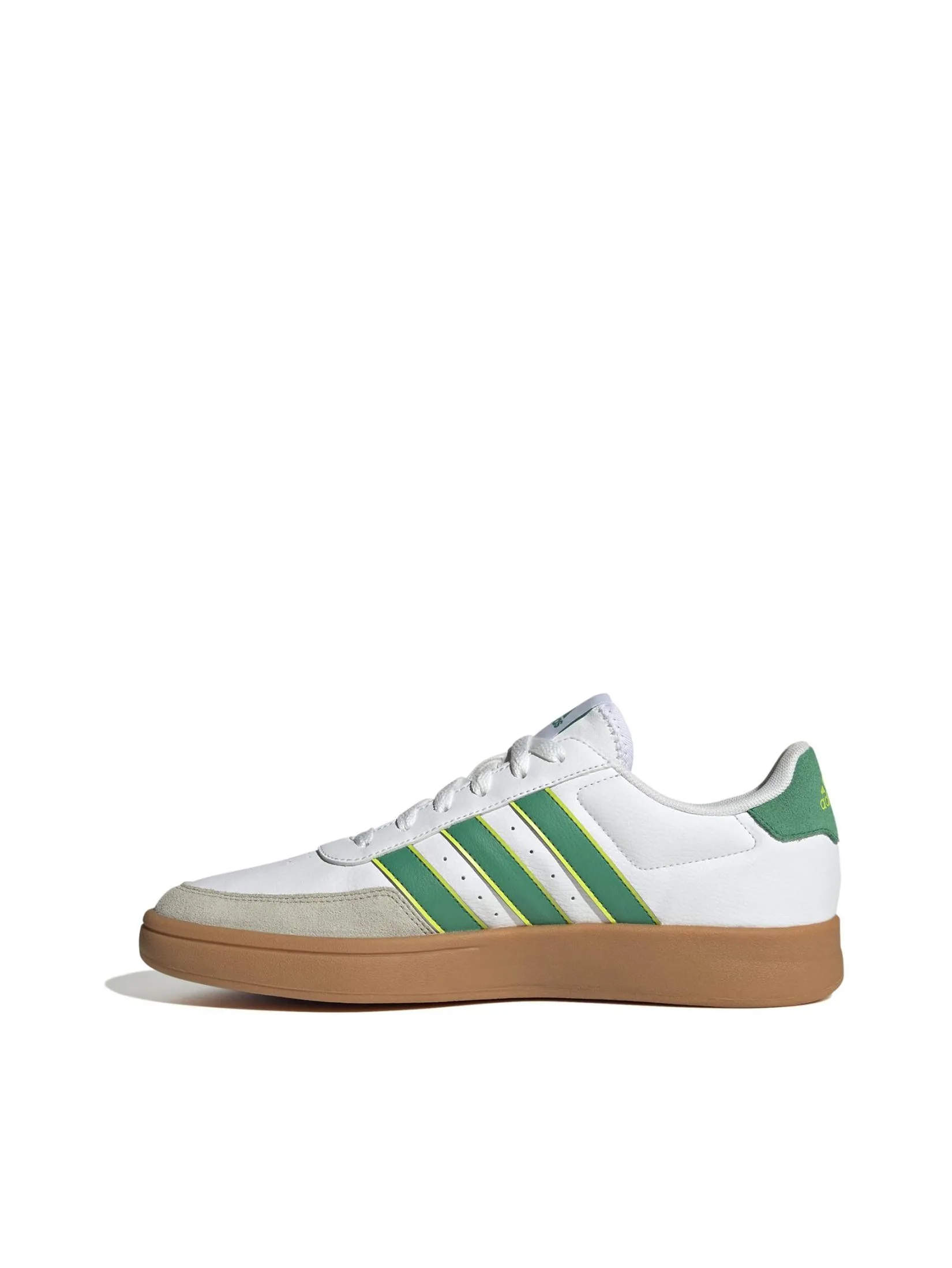 ADIDAS Men Sneakers Breaknet 2.0 JP5383 Cloud White / Court Green / Solar Slime