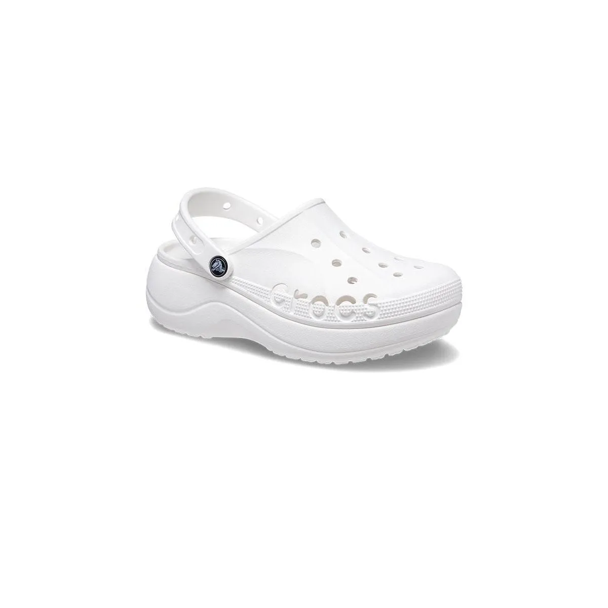 CROCS Baya Platform Clog Women Casual Shoes White - CR024SH025DDTH