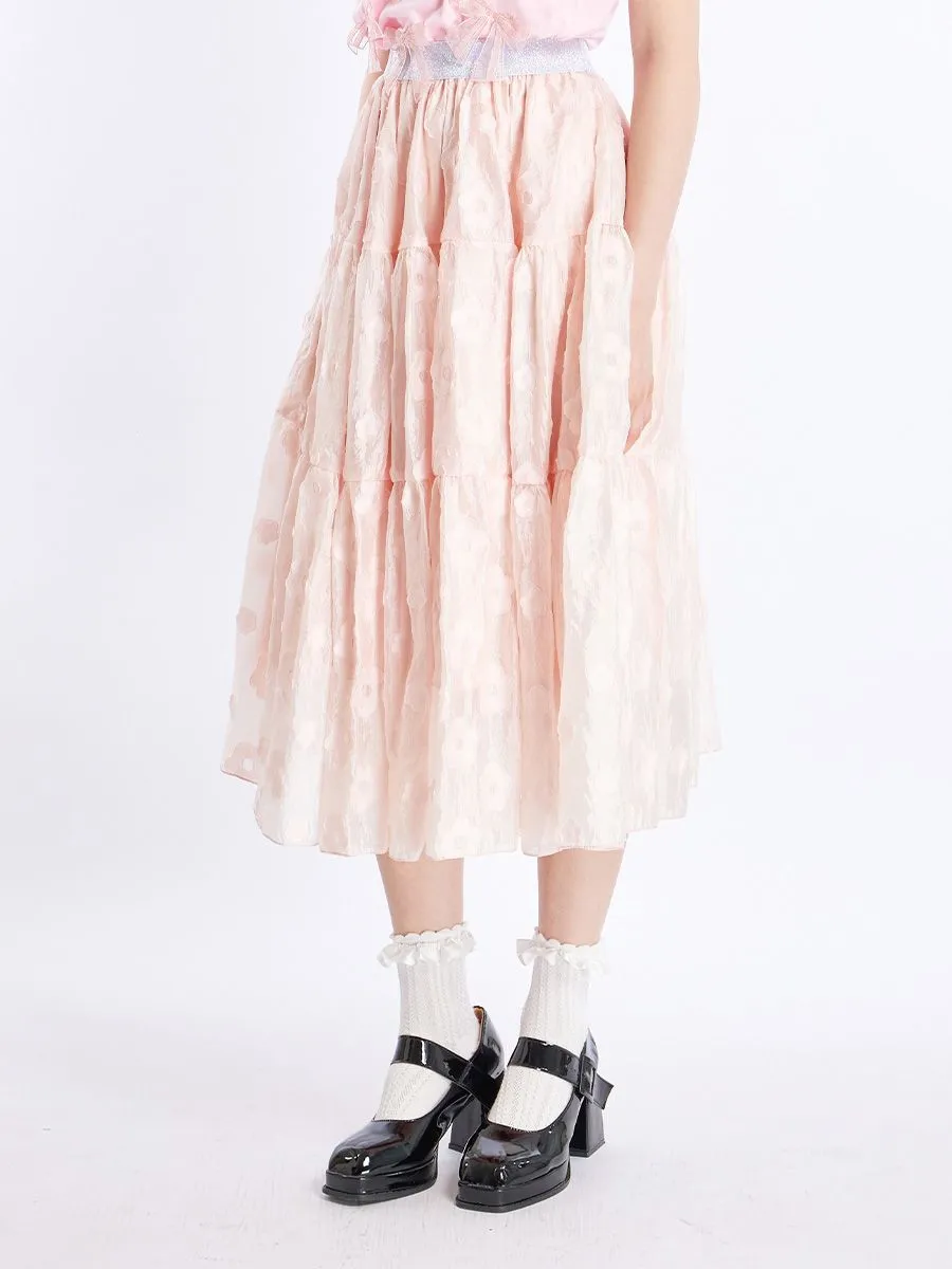 ICONIC WOMAN PINK LAYLA SKIRT