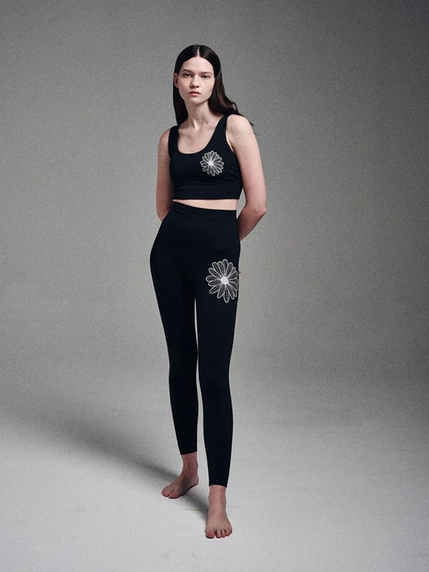 MARDI MERCREDI ACTIF Beurre Ultimate Comfort Basic Bra Theflower Black Ivory