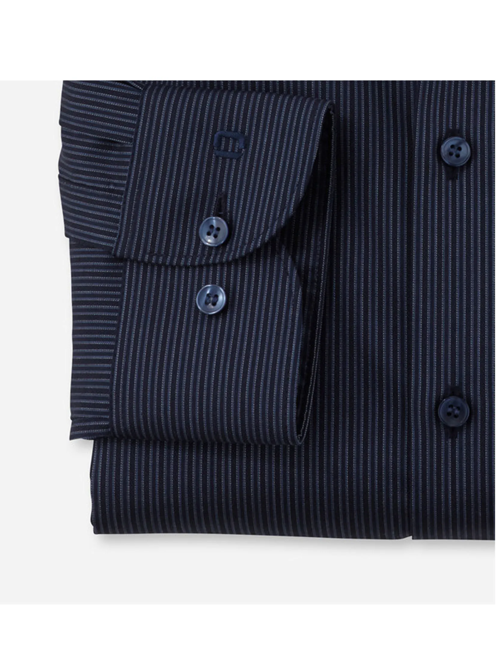 OLYMP MEN S SHIRT LONG SLEEVES BUSINESS SHIRT BODY FIT EASY IRON NAVY BLUE