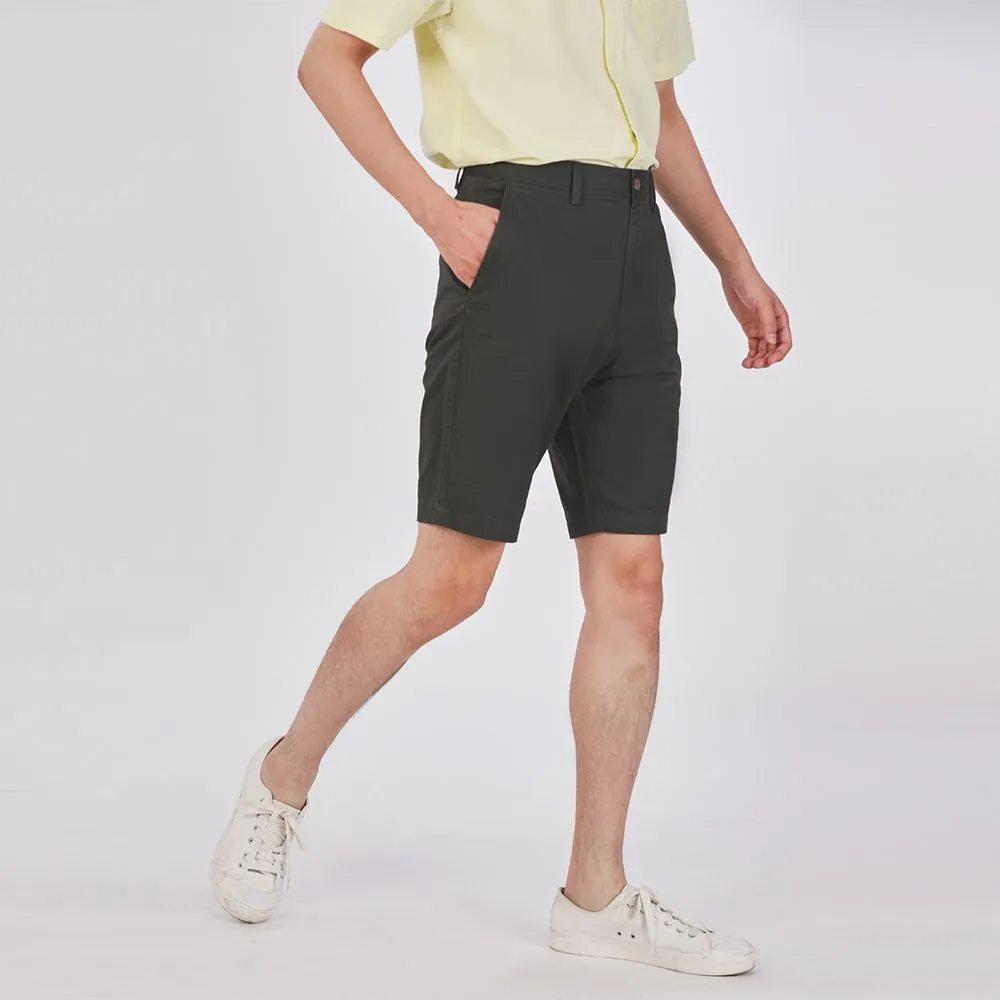 JOHN HENRY Men's Shorts (Slim Fit) ESSENTIALS Dark Grey