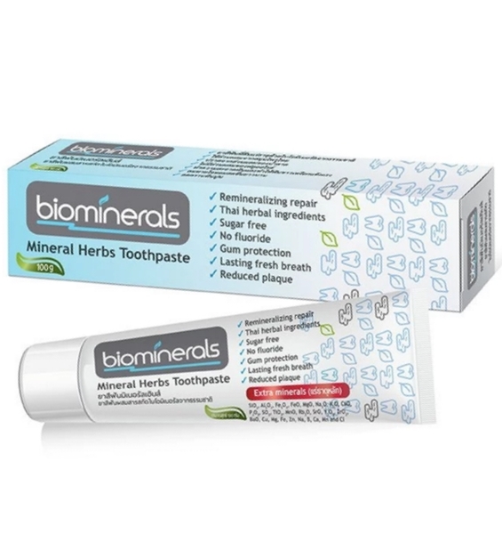 Шоколадная зубная паста Biominerals 100 гр