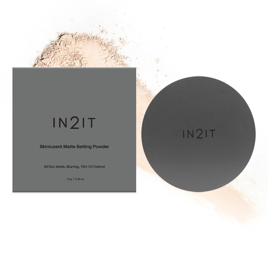 In2It Skinlucent Matte Setting Powder 10g. 01 Natural Beige - 01 Natural Beige