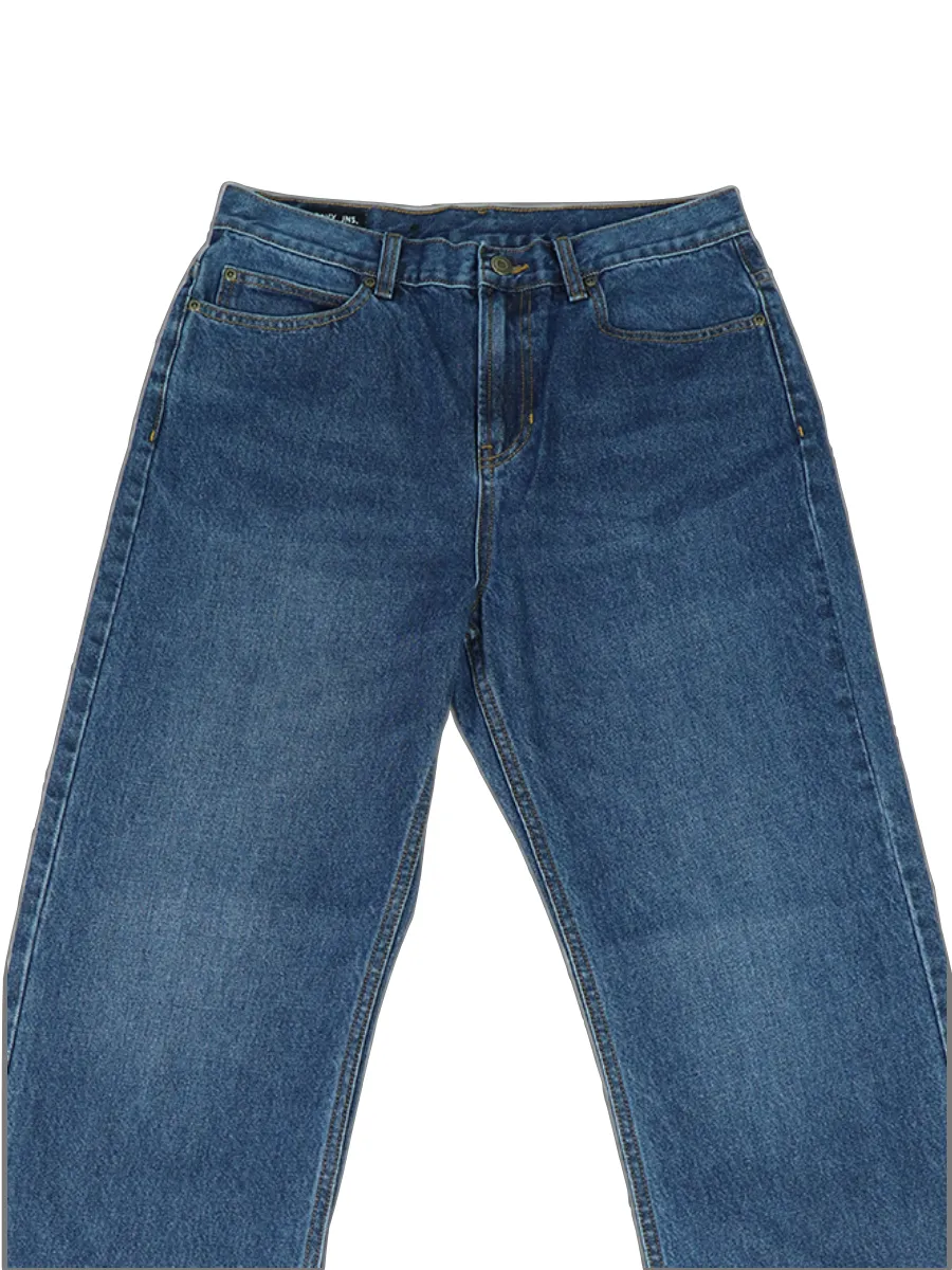 BOVY MEN S JEANS STRAIGHT DENIM DARKBLUE BIOWASH 9234