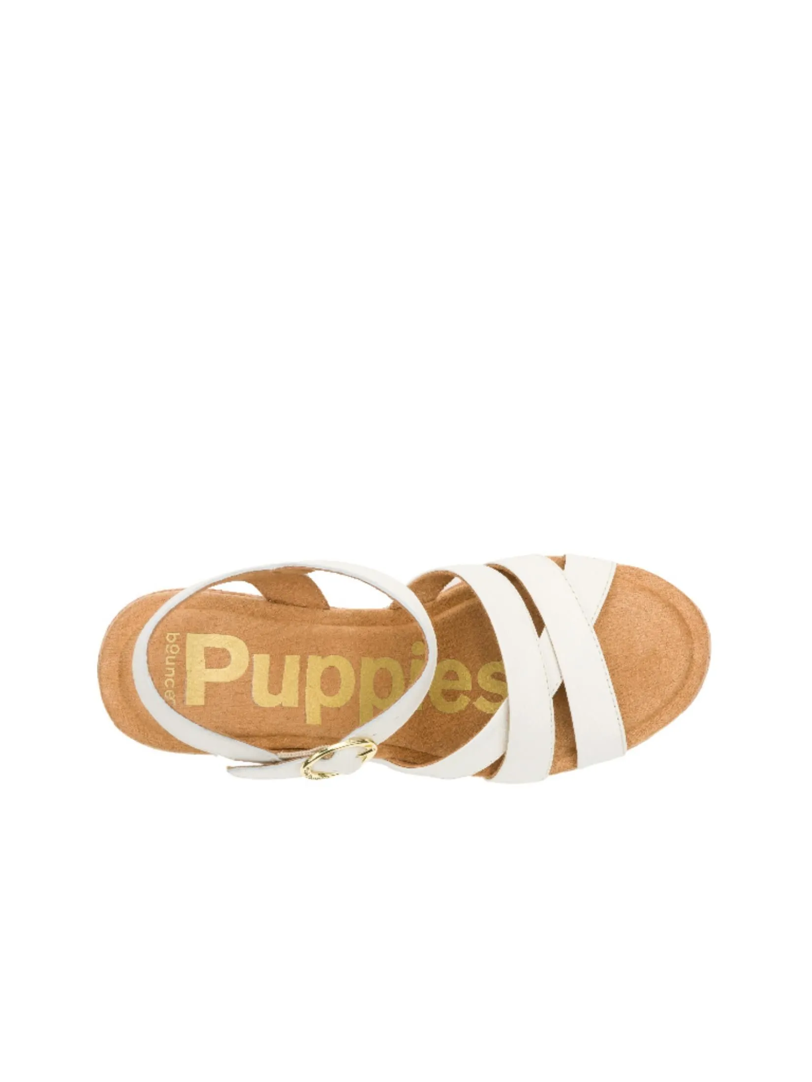 HUSH PUPPIES Women's Shoes Sandals Heels  - WHITE
