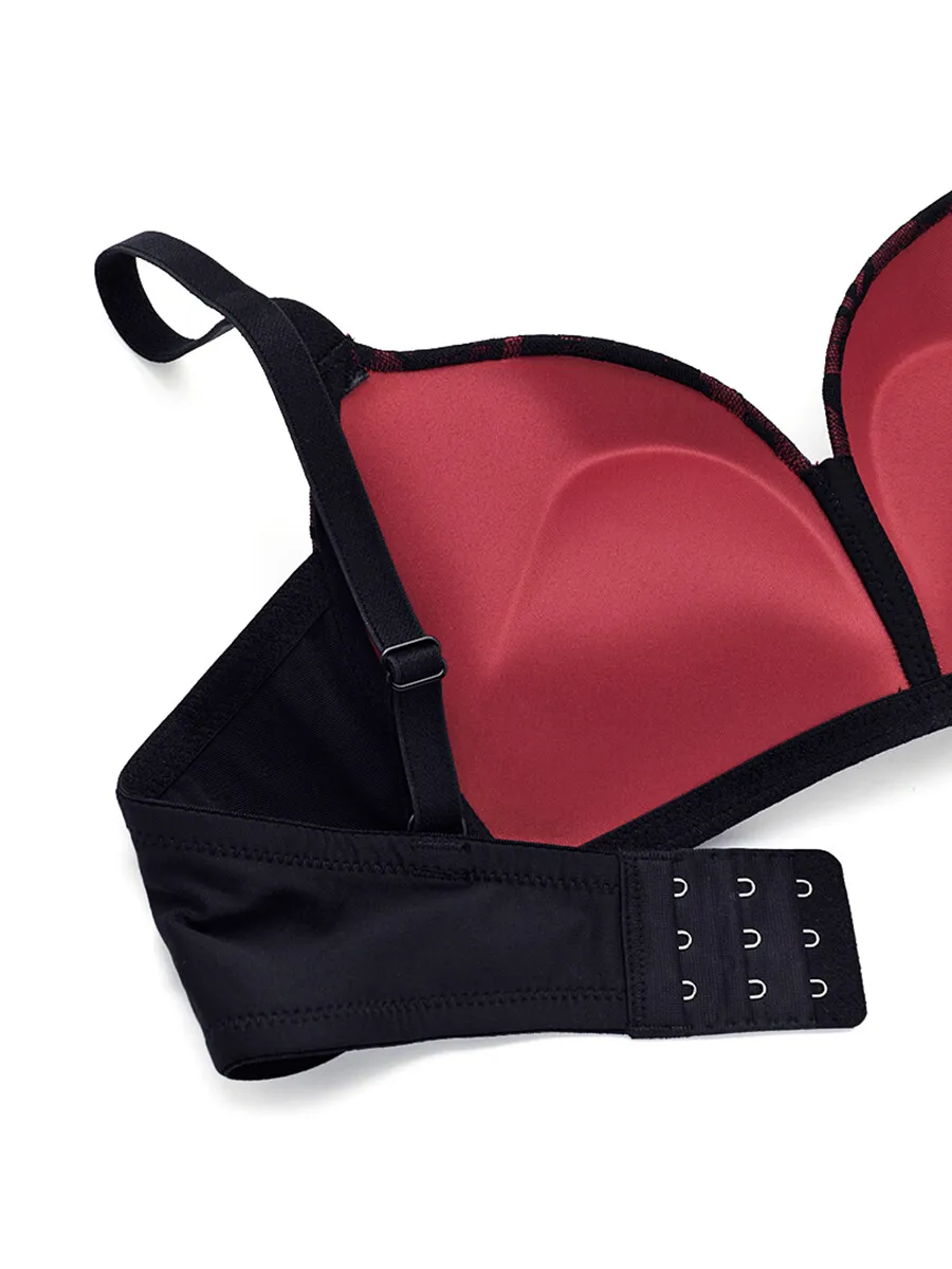 SABINA Modern V Woman Wireless Bra - Black