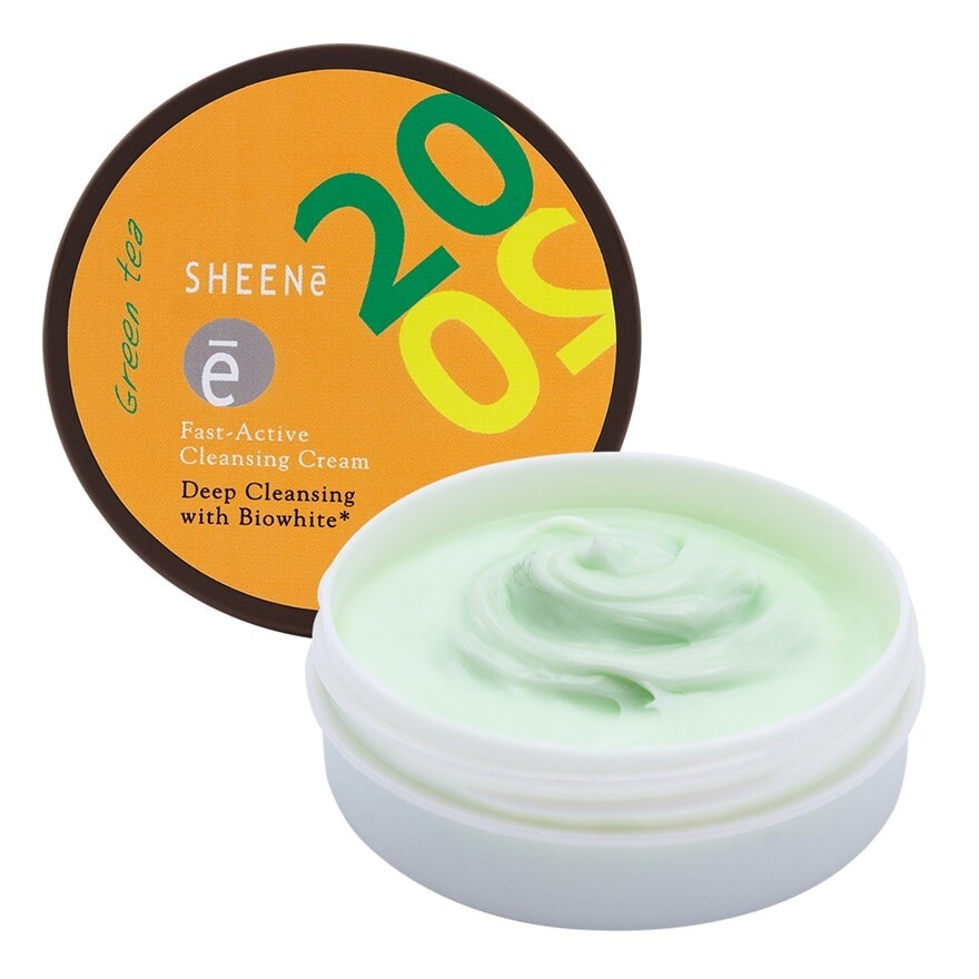 Sheene 20S Fast Active Cleansing Cream 50g. - Green