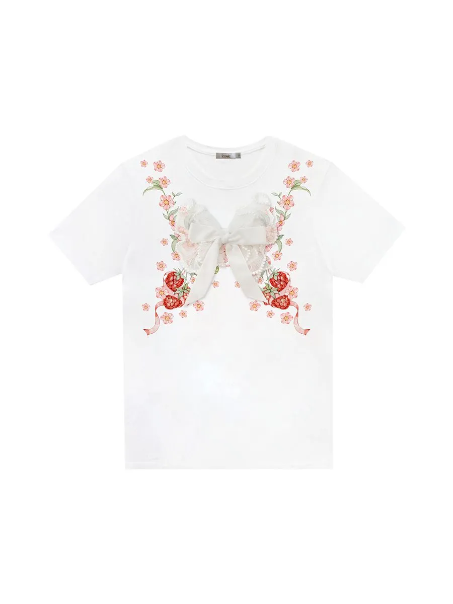 ICONIC WOMAN WHITE GARBO T-SHIRT