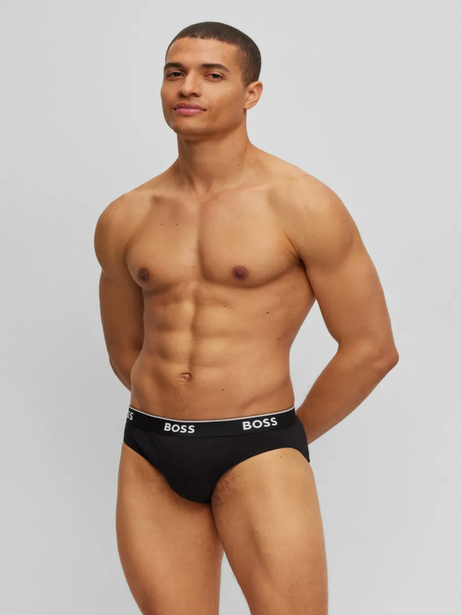 BOSS Men s Underwear Briefs 3 pcs Black