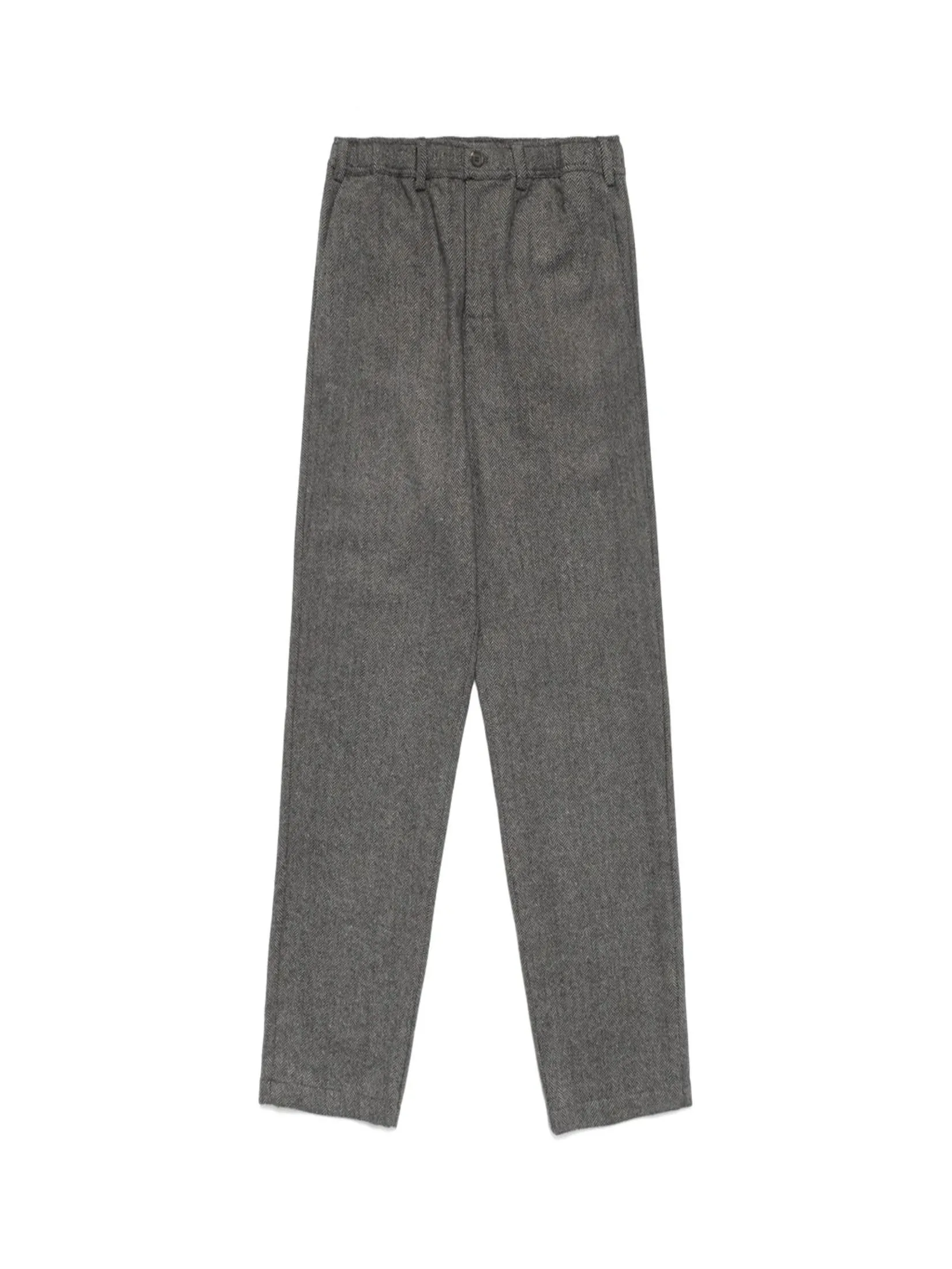 MALBON GOLF COOLIDGE WOOL TROUSER IN CHARCOAL