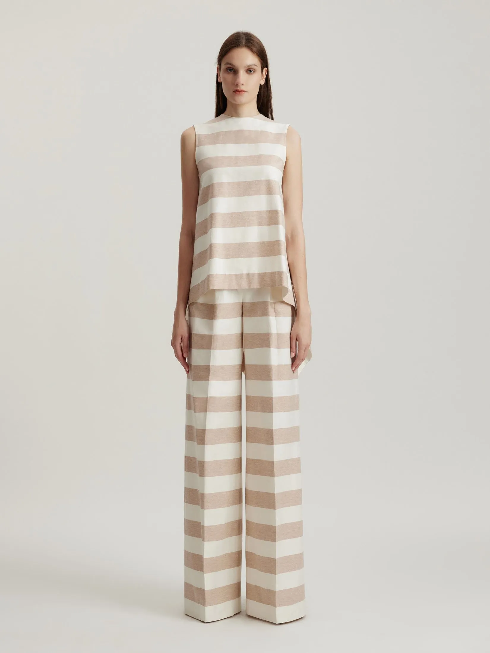 ASAVA (AW24 )Avianna Women Classic Pants Brown