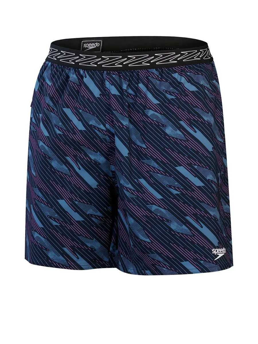 SPEEDO Men Watershorts Hyper Boom Band Printed 16'' Navy - SP111SP102DZTH