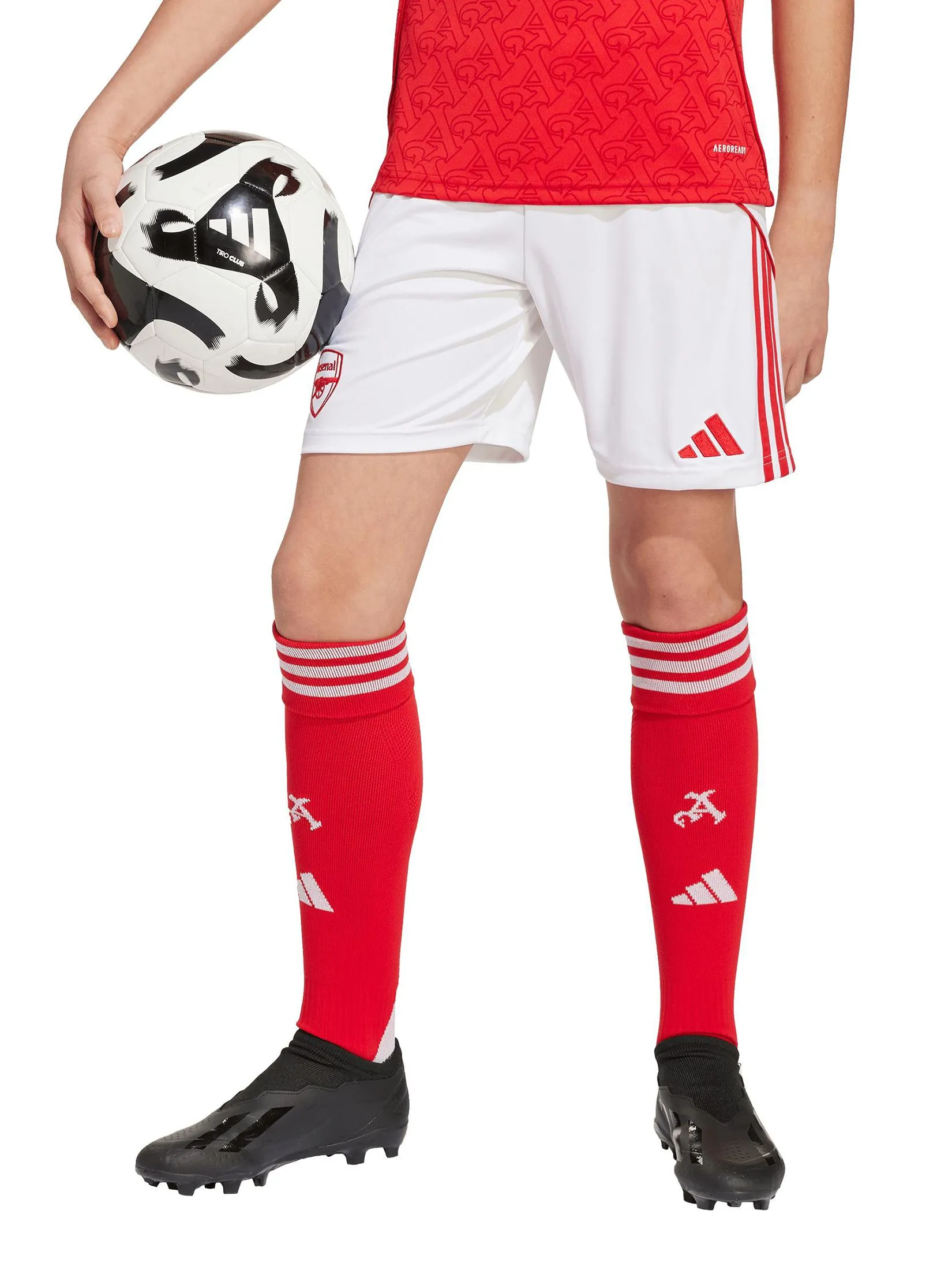 ADIDAS KIDS Unisex Kids Shorts Arsenal 25/26 Home White