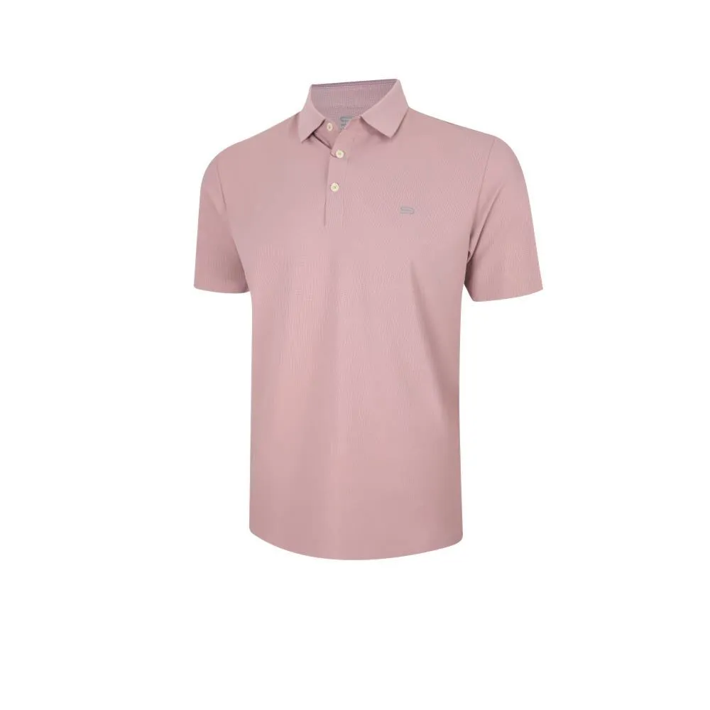 9NINE Men Golf Polo Shirt N25GOPOM05 Pink - 9N358AP617EKTH