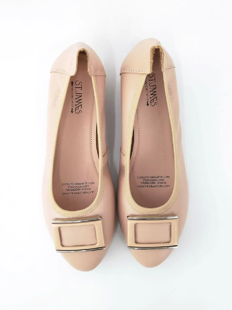 ST.JAMES WOMEN FLATS TOKYO BEIGE