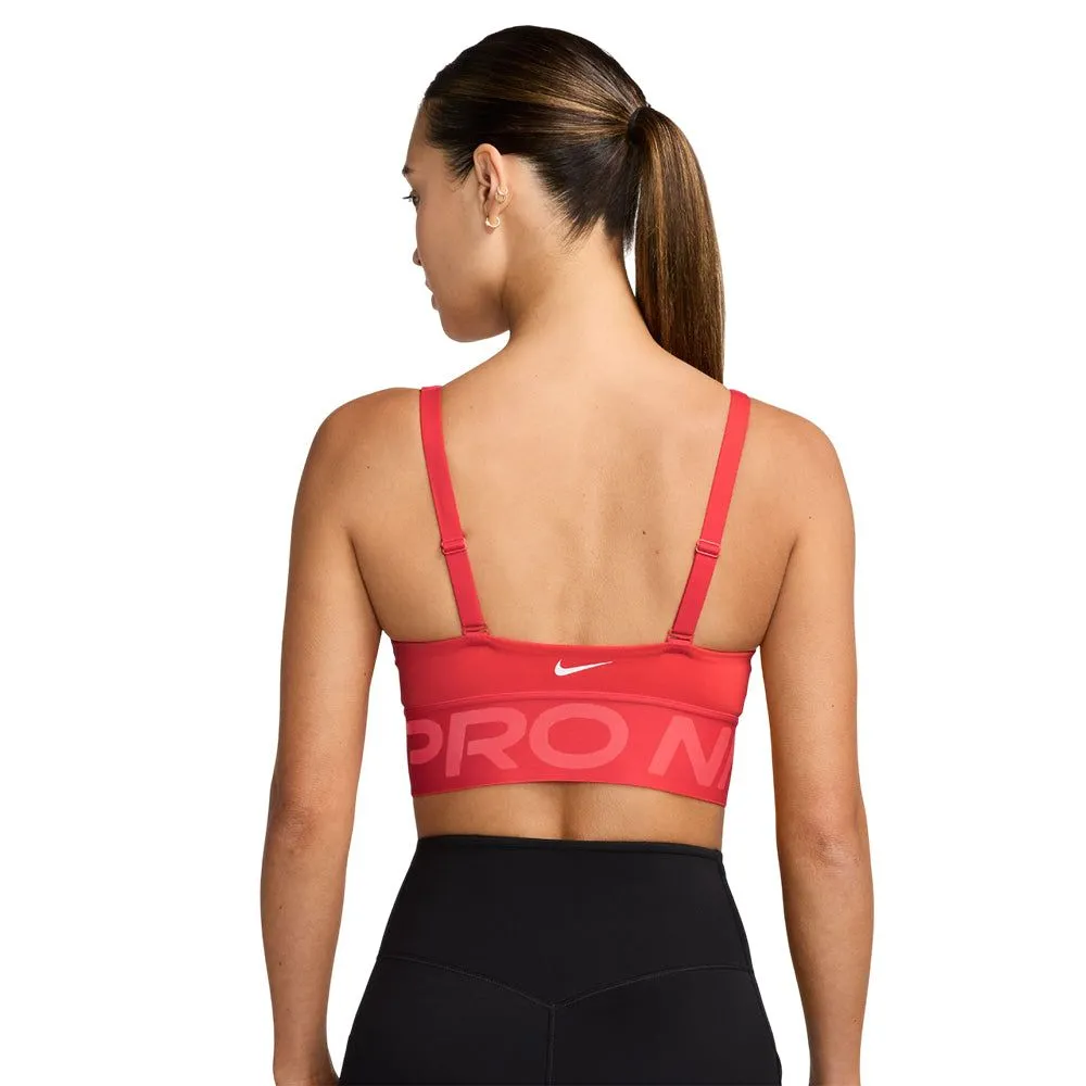 NIKE Pro Indy Plunge Women Sports Bra Red - NI083AP728ENTH