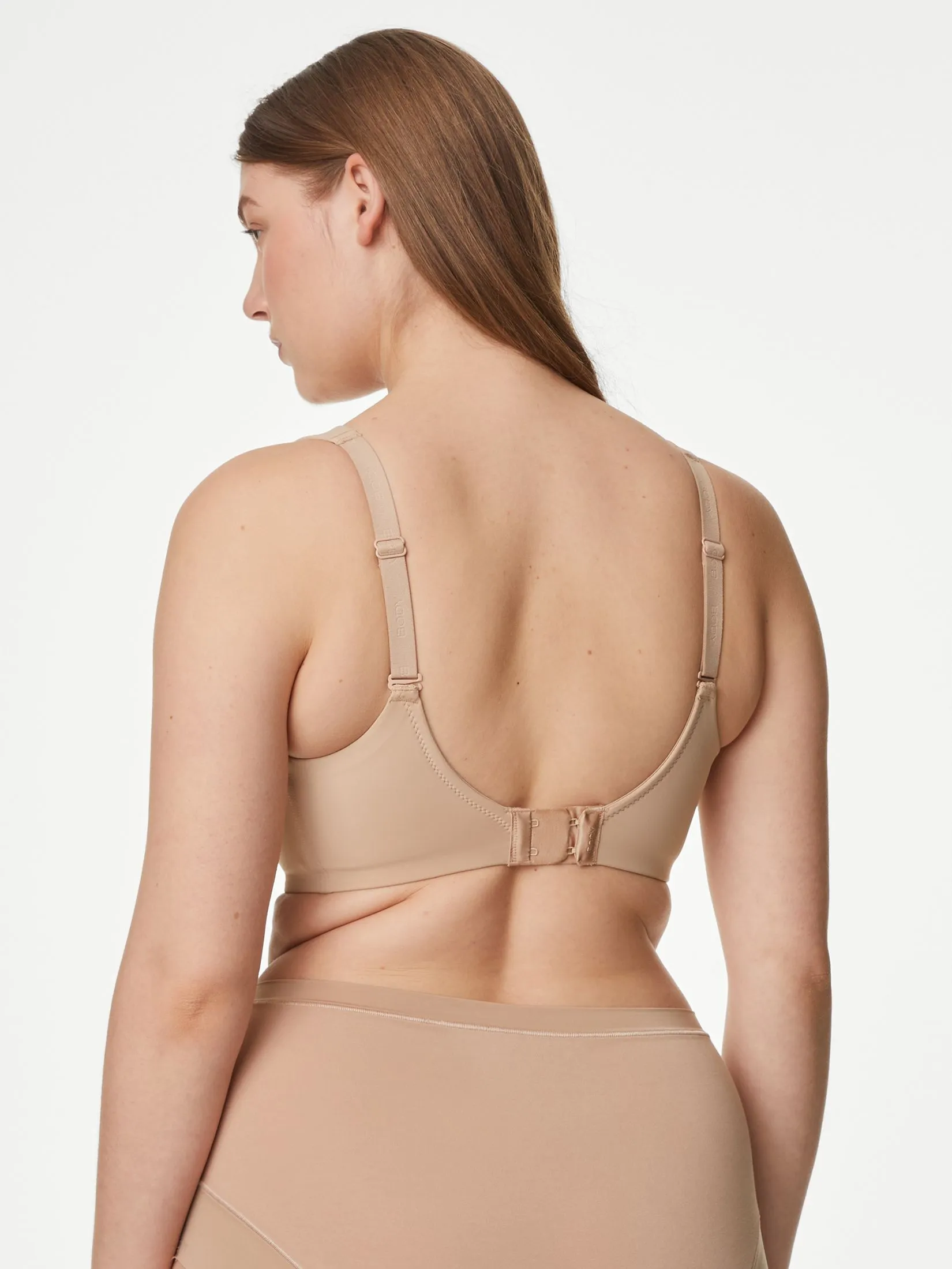 MARKS & SPENCER Women Bra Flexifit Wired Minimiser Almond