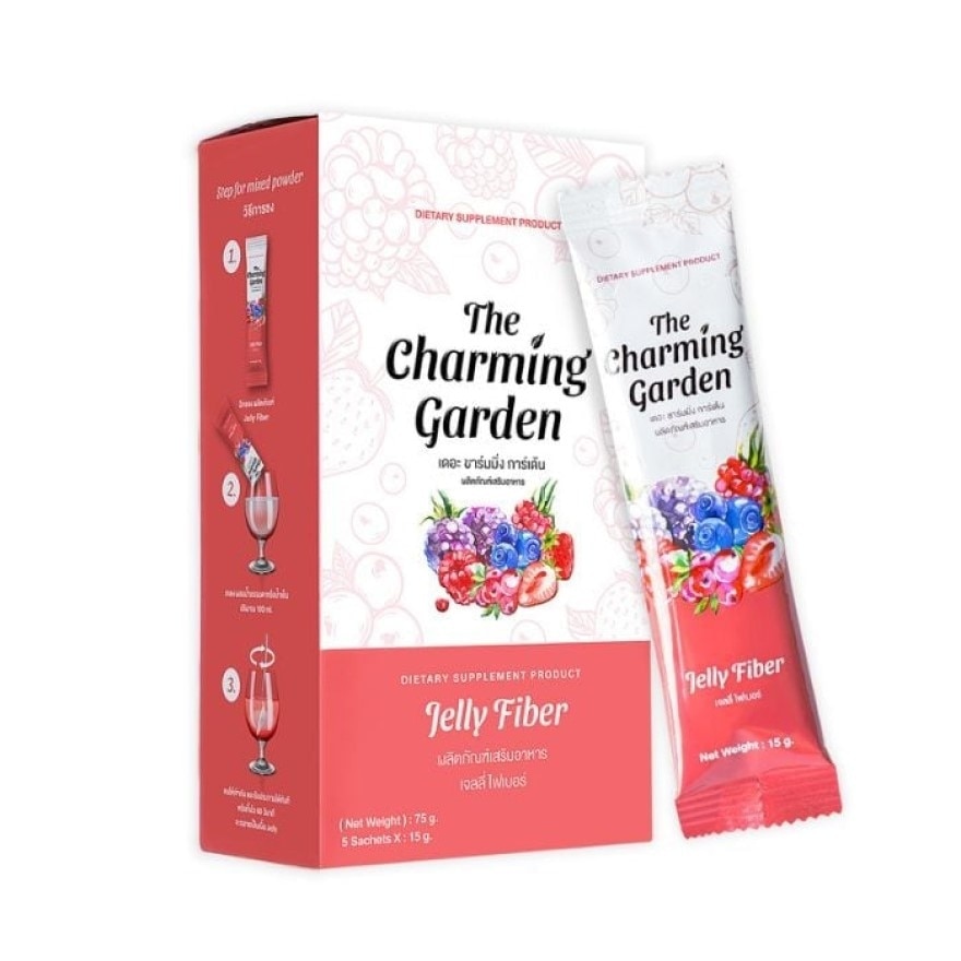 The Charming Garden Jelly Fiber  5 Sachets