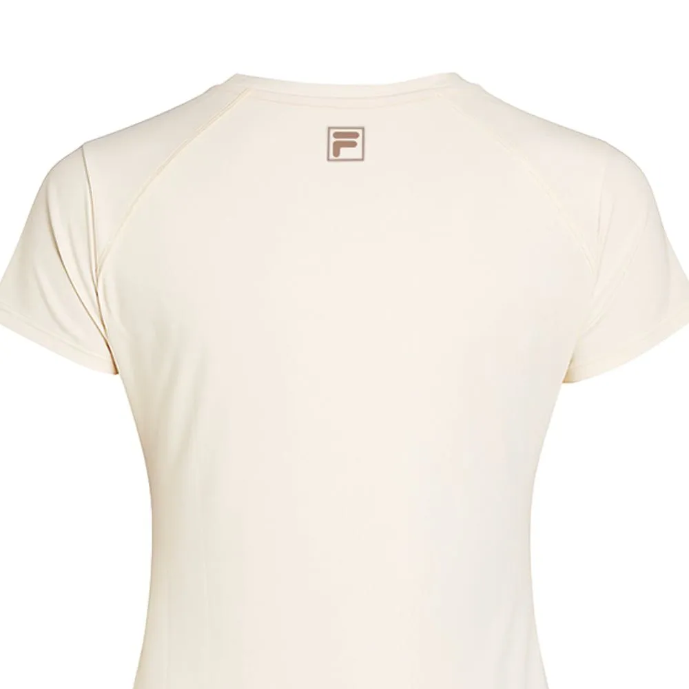 FILA Women Training T-Shirt Cherry Blossom Beige - FI039AP063ENTH