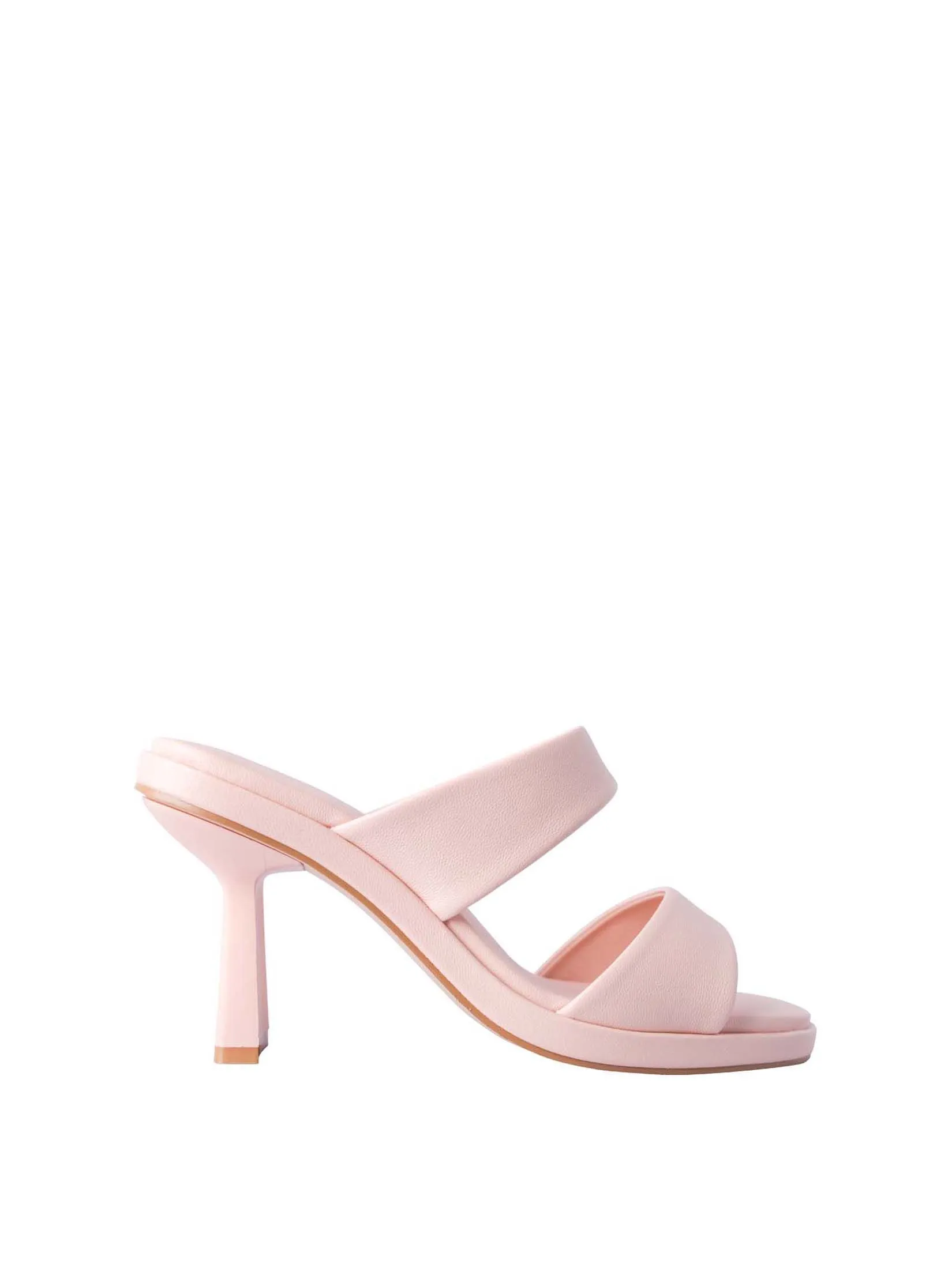 VILLAINS SF SOFINA Women's Platform Heeled Sandals PINK Size - 36 EU
