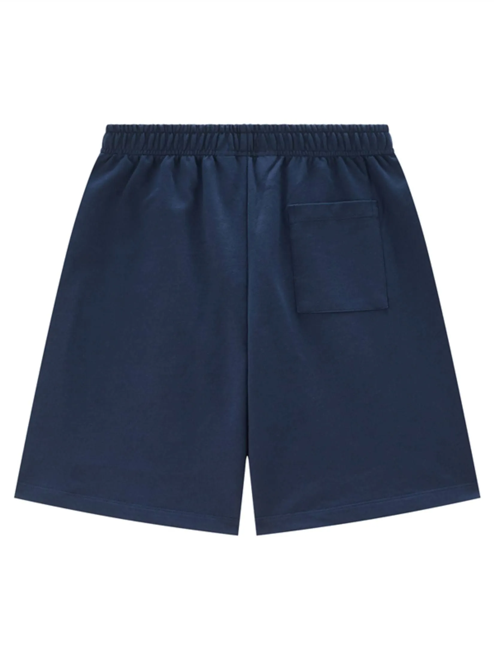 GIORDANO Women's  Online Exclusive Relaxed French Terry Shorts Navy Blue