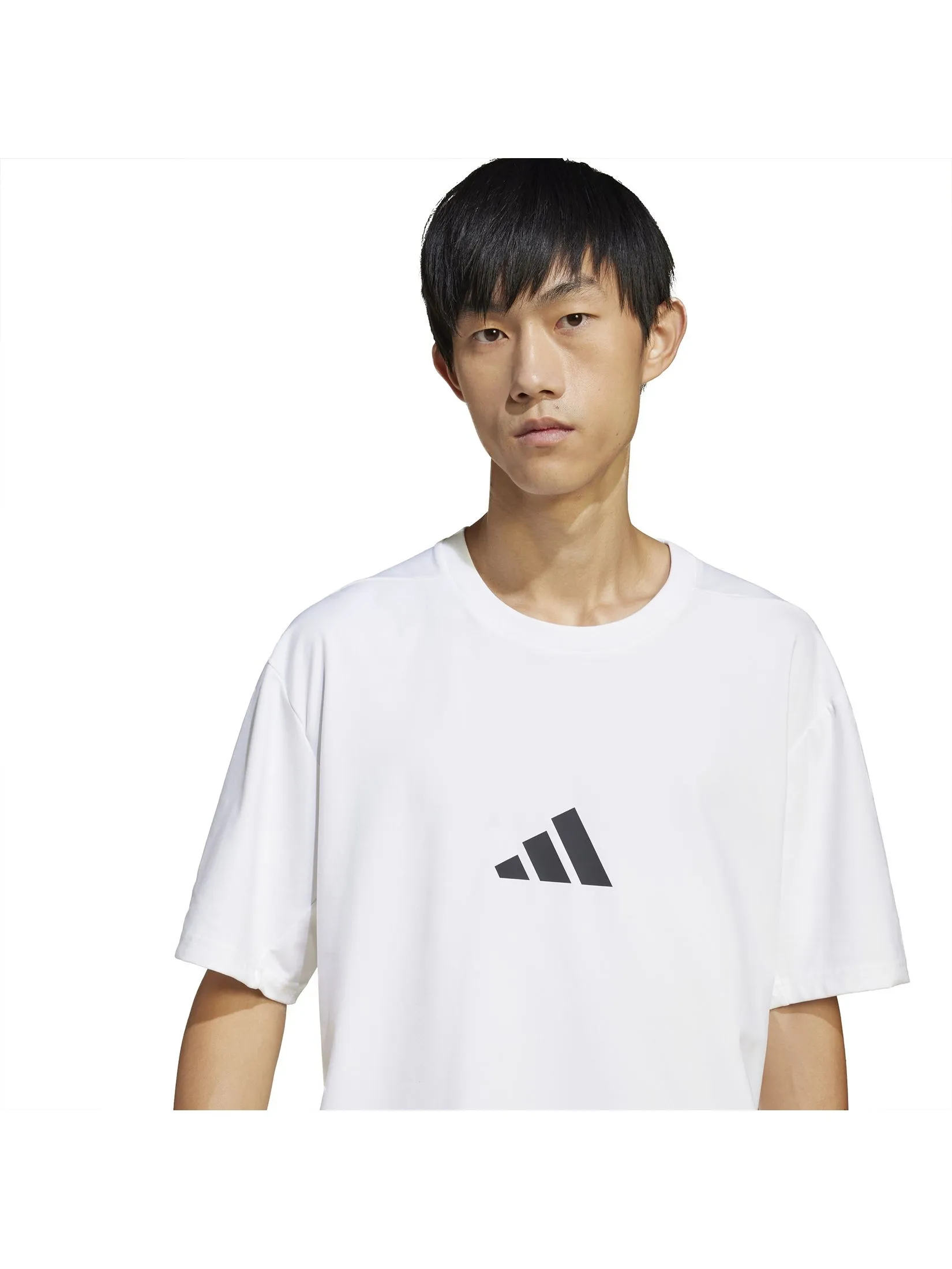 ADIDAS Men T-Shirt adidas Z.N.E. Loose-Fit White