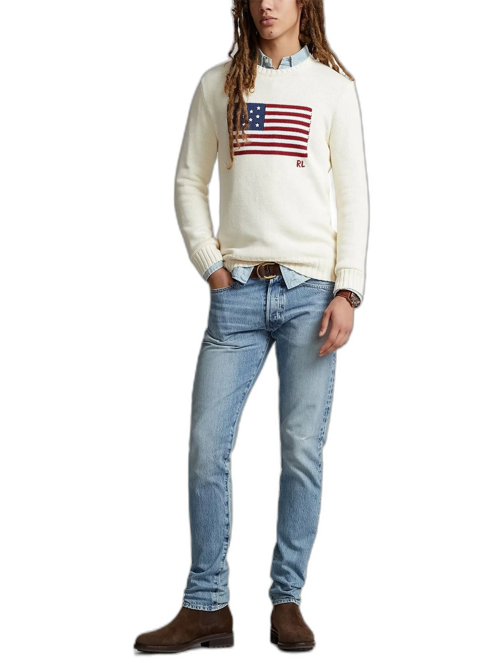 POLO RALPH LAUREN Men Jeans-Sullivan Slim Stretch Jean MNPODNM10920309-Blue