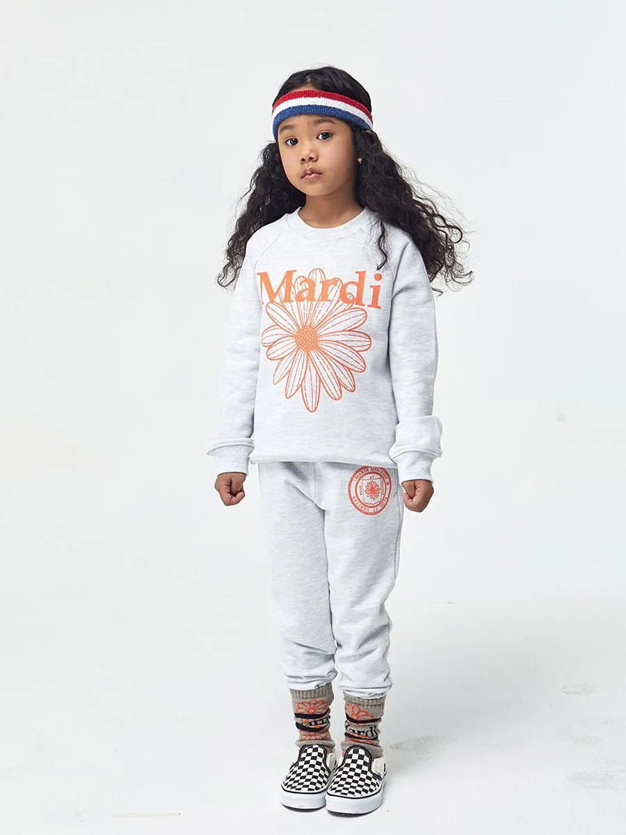 MARDI MERCREDI LES PETITS Sweat Pants Original Univ Heather Orange