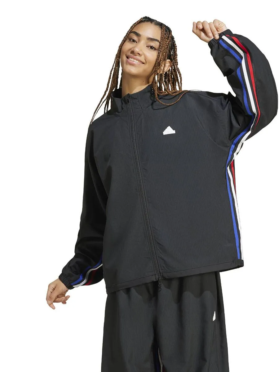 ADIDAS Women Track Top Express Anti-Microbial Breaking IX3738